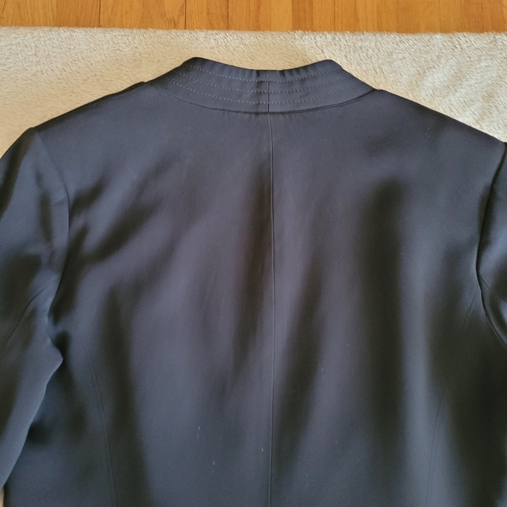 Rebecca Taylor open front black blazer size 4 - Picture 10 of 15